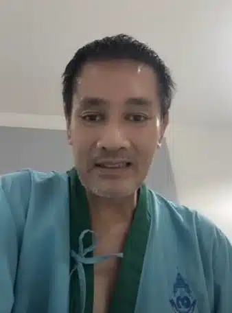 อาการล่าสุด ต้น จักรกฤษณ์ หลังผ่าเปิดหน้าท้อง ตัดถุงน้ำดีทิ้ง ซูบผอมจำแทบไม่ได้ -2