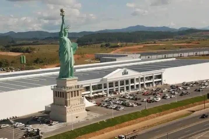 เทพีเสรีภาพ ในประเทศบราซิล