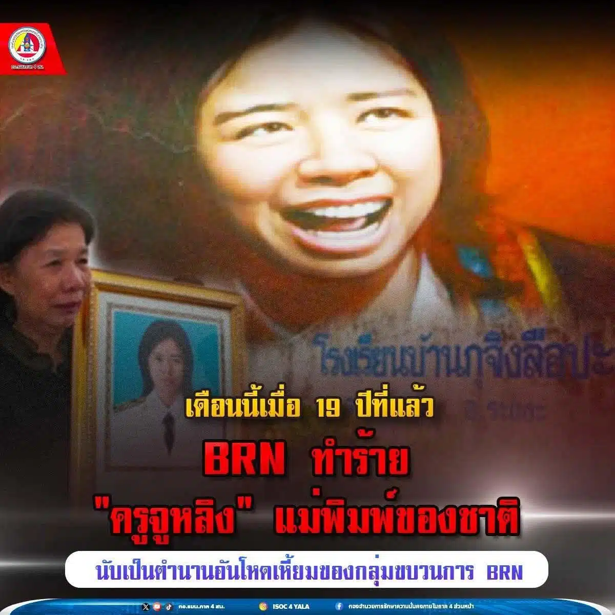 การรำลึกถึงครูจูหลิงที่มีบทบาทสำคัญในวงการการศึกษาไทย