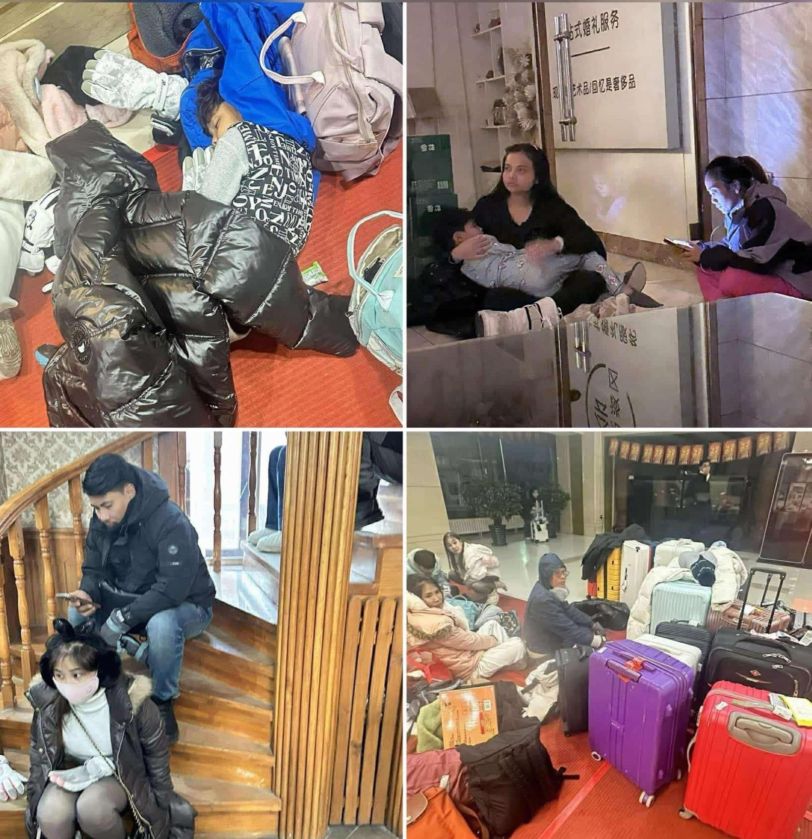 เหตุการณ์ตกเครื่องที่ปักกิ่ง ทำให้ลูกทัวร์วุ่นวายหากระเป๋า