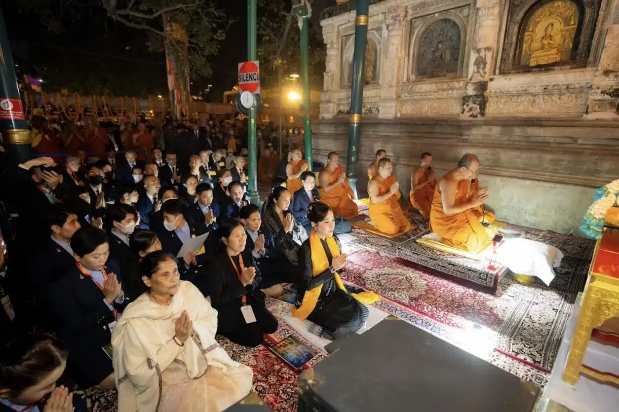 การต้อนรับเจ้าคุณพระสินีนาถฯ โดยคณะพระธรรมทูตที่อินเดีย