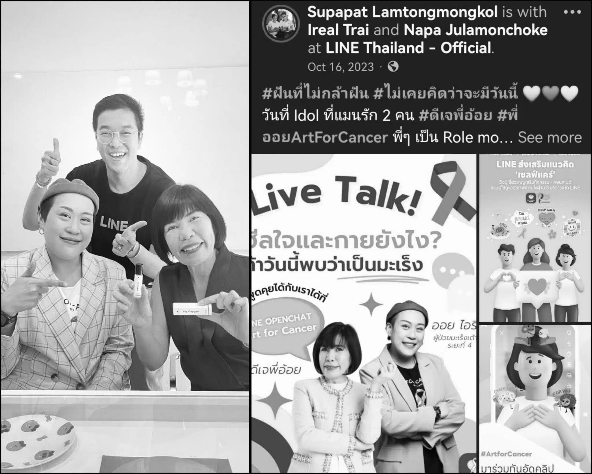 ออย ไอรีล ได้ทิ้งมรดกทางความรู้ผ่านหนังสือ 'วิชามะเร็ง'