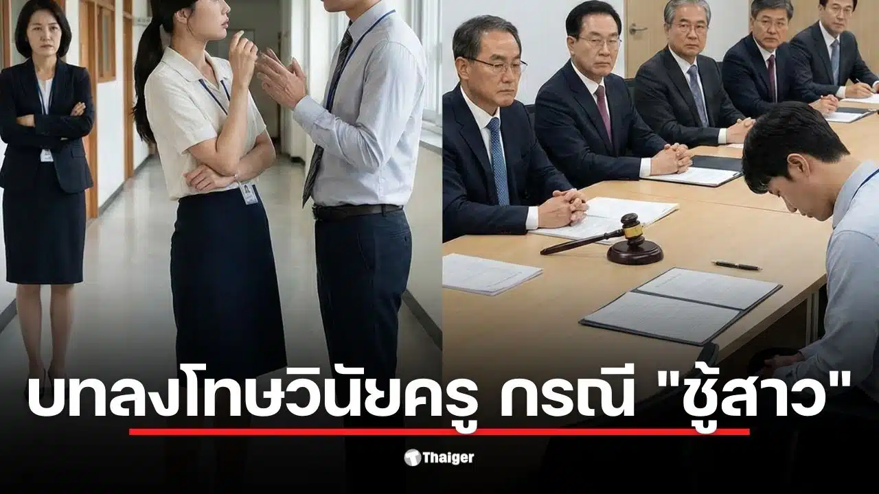 กางระเบียบวินัยข้าราชการครูปี 2569 เจาะลึกโทษกรณีชู้สาวที่ถูกมองเป็น "ประพฤติชั่วอย่างร้ายแรง" ชี้ชะตา 2 ทางคู่ขนาน ทั้งโดนปลดออก-ไล่ออก และโทษหนักสุดจากคุรุสภาคือเพิกถอนใบอนุญาตวิชาชีพ