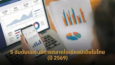 5 อันดับเอเจนซี่การตลาดโซเชียลมีเดียชั้นนำในไทย (ฉบับปี 2026)