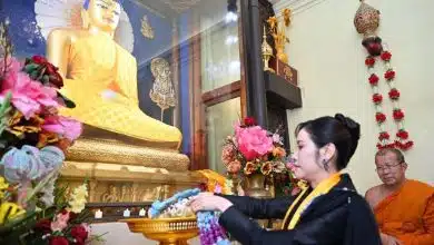 พลโทหญิง เจ้าคุณพระสินีนาถฯ เยือนอินเดียเพื่อสักการะต้นพระศรีมหาโพธิ์