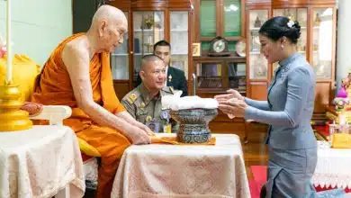 เจ้าฟ้าสิริวัณณวรี ทรงบำเพ็ญพระกุศลที่วัดพระศรีรัตนศาสดารามในวันคล้ายวันประสูติ