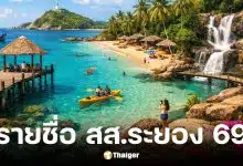 รายชื่อ-หมายเลข ผู้สมัคร สส. ระยอง 2569