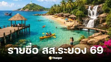 รายชื่อ-หมายเลข ผู้สมัคร สส. ระยอง 2569