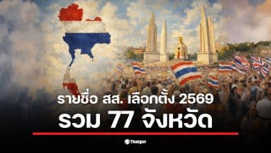 รายชื่อ สส. เลือกตั้ง 2569 พร้อมข้อมูลเขตเลือกตั้งทั่วประเทศ