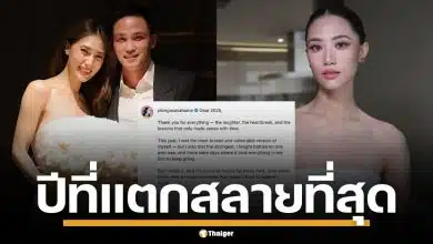 "เพลง ชนม์ทิดา" โพสต์เศร้าข้ามปี รีแคปชีวิตที่ผ่านมา ร่ายยาวความเจ็บปวด "เป๊ก เศรณี" โผล่กดไลก์