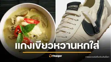 ดราม่า สาวโวยร้านดัง ทำแกงเขียวหวาน หกใส่รองเท้าหรู ค่าซัก 3,500 ขอจ่ายแค่พันเดียว อ้าง "เด็กเสิร์ฟจน-ลิฟต์ส่งอาหารพัง"