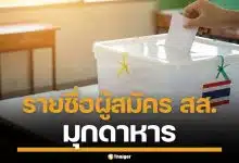 รายชื่อผู้สมัคร สส. มุกดาหาร แบบแบ่งเขต ทั้ง 2 เขต เช็กเบอร์-พรรค เลือกตั้ง 2569