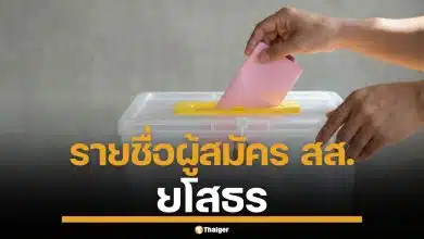รายชื่อผู้สมัคร สส. ยโสธร แบบแบ่งเขต ทั้ง 3 เขต เช็กเบอร์-พรรค เลือกตั้ง 2569