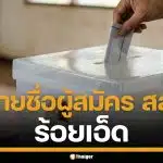 รายชื่อผู้สมัคร สส. ร้อยเอ็ด แบบแบ่งเขต ทั้ง 8 เขต เช็กเบอร์-พรรค เลือกตั้ง 2569