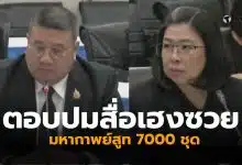 บอร์ดประกันสังคม สูท 7000 ชุด