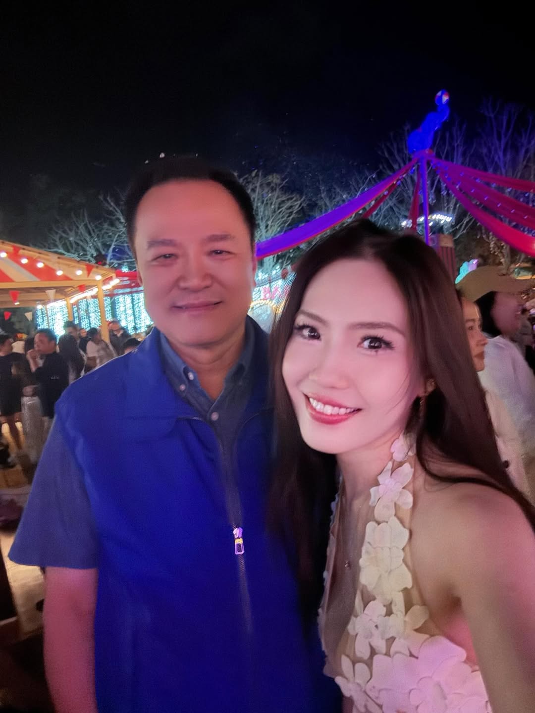 บอลลูน พินทุ์สุดา โพสต์ภาพคู่ เป๊ก เศรณี-อนุทิน วันปีใหม่ แฟนๆ หลุดโฟกัสแห่ชมความสวย-10