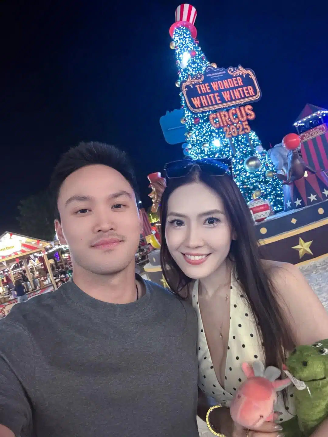 บอลลูน พินทุ์สุดา โพสต์ภาพคู่ เป๊ก เศรณี-อนุทิน วันปีใหม่ แฟนๆ หลุดโฟกัสแห่ชมความสวย-5