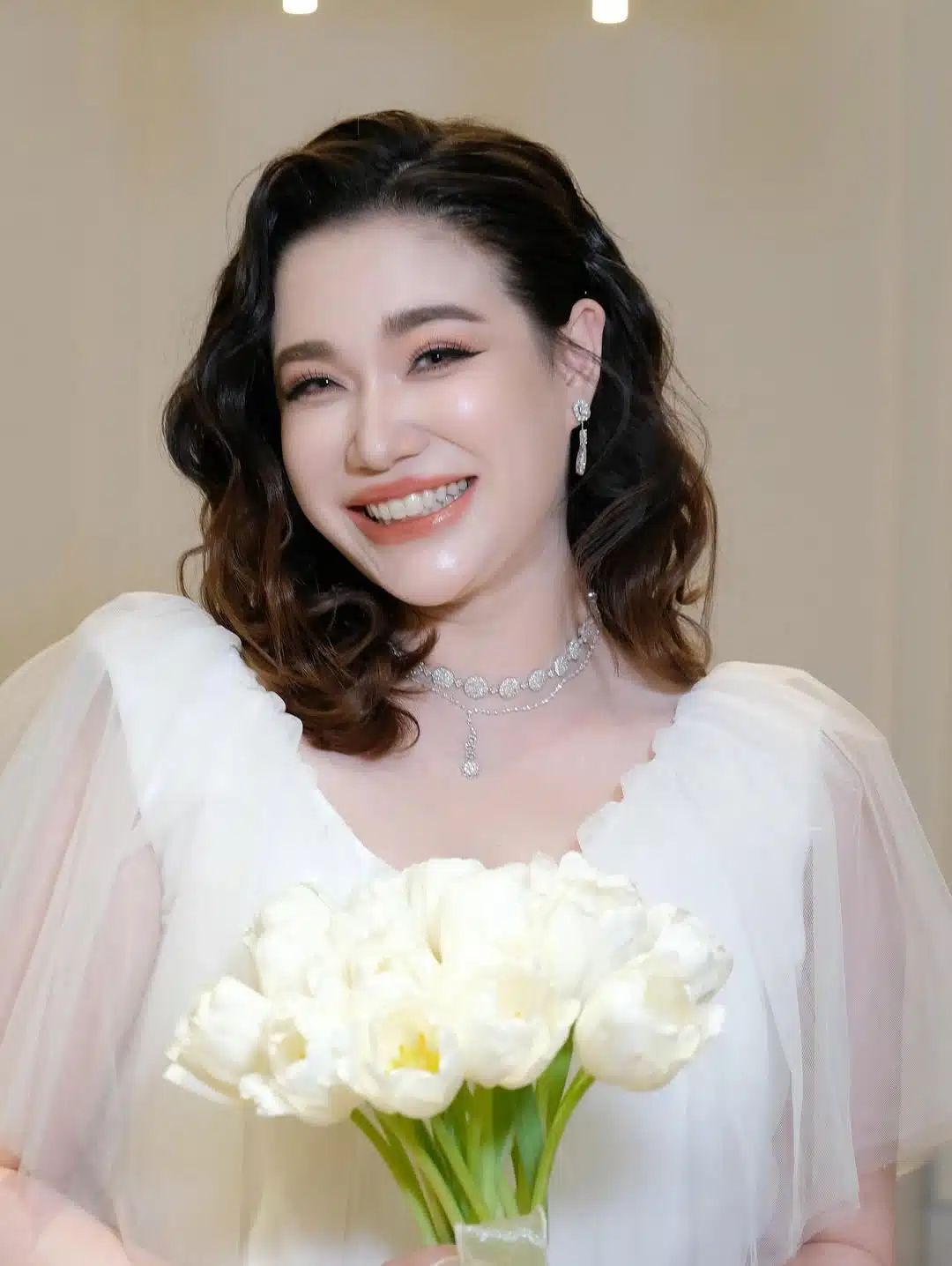 นนนี่ พูดเอง ท้อง หรือไม่ หลังคนสังเกตเห็นมีน้ำมีนวลขึ้นในวันแต่งงาน-7