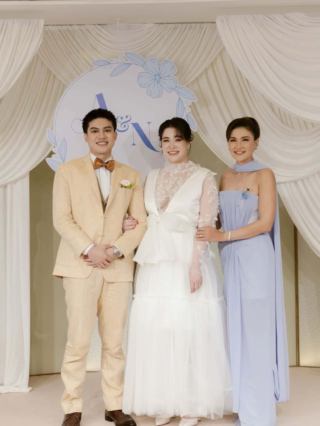 นนนี่ พูดเอง ท้อง หรือไม่ หลังคนสังเกตเห็นมีน้ำมีนวลขึ้นในวันแต่งงาน-5