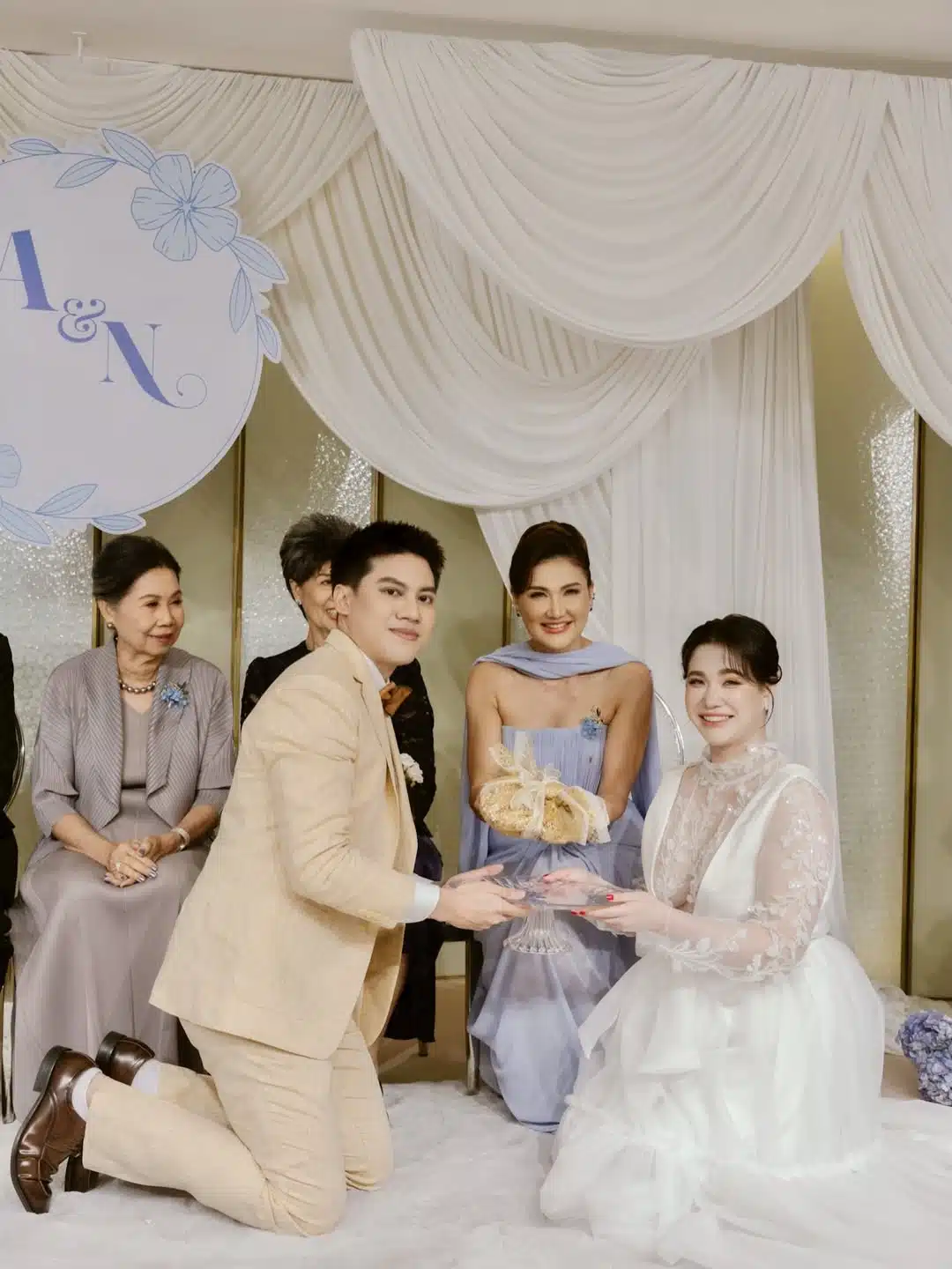 นนนี่ พูดเอง ท้อง หรือไม่ หลังคนสังเกตเห็นมีน้ำมีนวลขึ้นในวันแต่งงาน-6