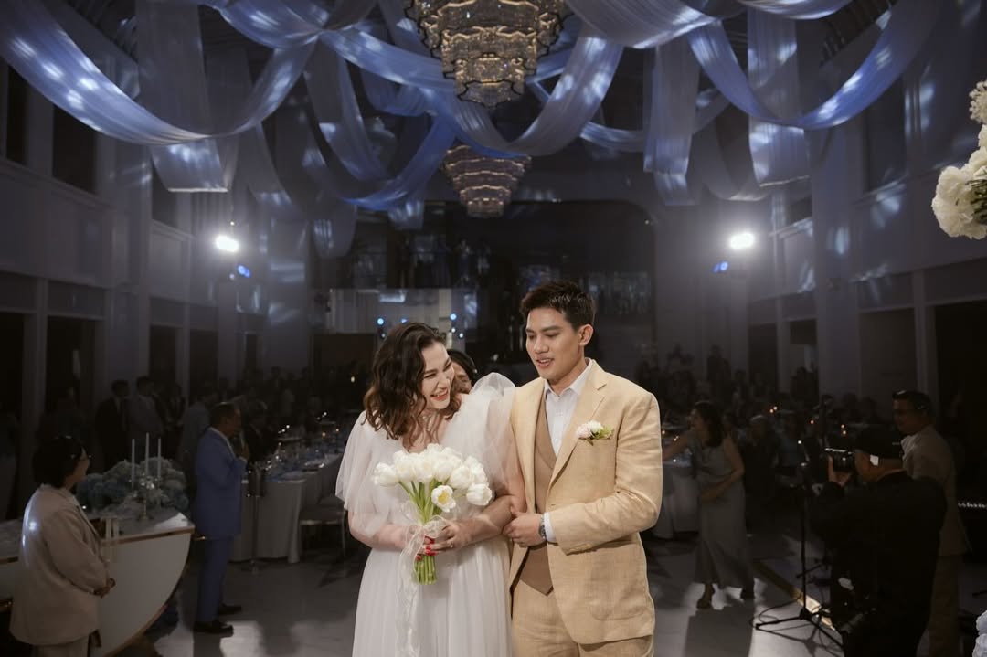 นนนี่ พูดเอง ท้อง หรือไม่ หลังคนสังเกตเห็นมีน้ำมีนวลขึ้นในวันแต่งงาน-3