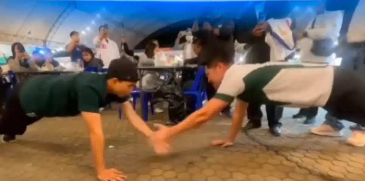 มงคลกิตติ์นโยบายวิดพื้นวันละ 100 ครั้ง สำหรับผู้ชาย