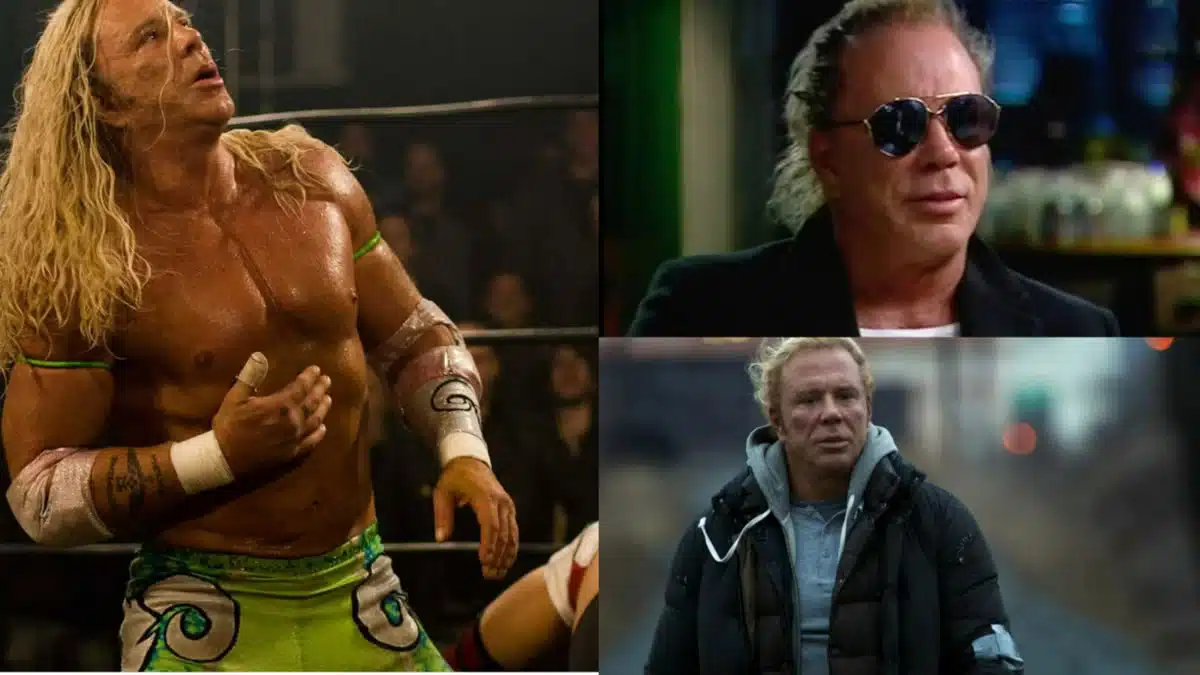 มิกกีย์ รูร์ก ในหนัง The wrestler