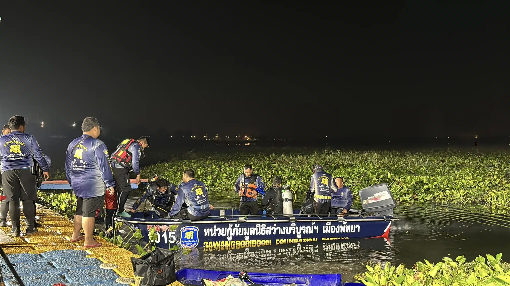 กู้ภัยค้นหาร่างอินฟลูฯ หนุ่มนักตกปลาลองเรือใหม่จมดับกลางอ่างเก็บน้ำ