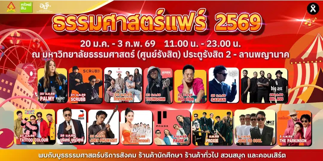 แผนผังงานธรรมศาสตร์แฟร์