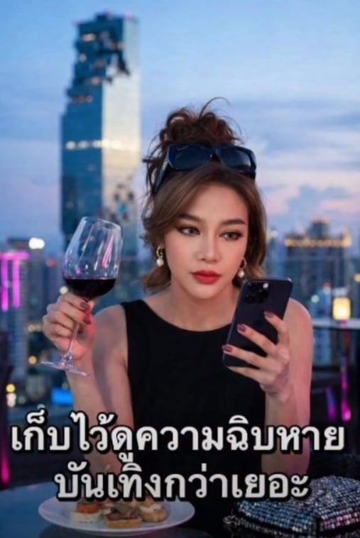 ปู มัณฑนา โพสต์รูปจิบไวน์อ่านข่าว ทนายดัง ลั่น รอดูความฉิXหาย หน้ากากคนดีหลุดทีละคน-1