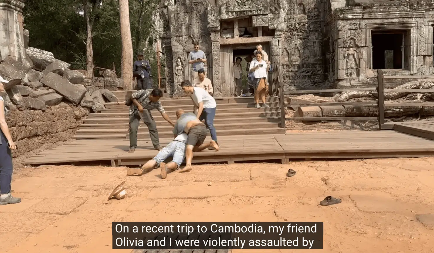 ยูทูบเบอร์ดังแฉประสบการณ์ระทึกที่กัมพูชา ถูกหนุ่มรัสเซียทำร้ายกลางนครวัด ซ้ำเจอตำรวจขู่ "ถ้าแจ้งความ ติดคุกทั้งคู่"