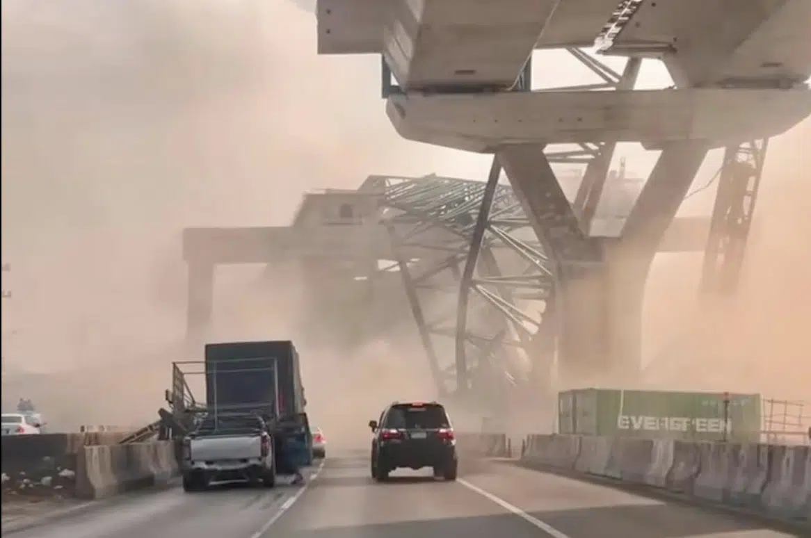 เครนก่อสร้างถล่ม ถนนพระราม 2 วันที่ 15 มกราคม 2569