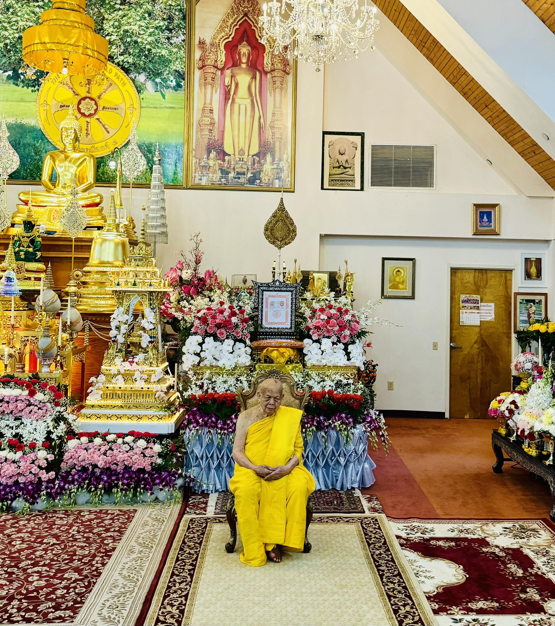 ศิษย์อาลัย หลวงตาชี เจ้าอาวาสวัดไทยกรุงวอชิงตัน ดี.ซี. มรณภาพ สิริอายุ 101 ปี-6