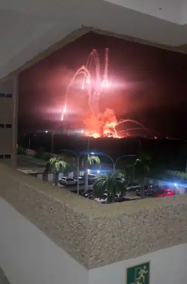 สหรัฐฯ เปิดฉากบึ้มฐานทัพเวเนฯ หลัง ทรัมป์ ขู่กวาดล้างคาร์เทลยาเสพติด-1