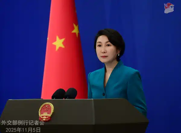 เหมา หนิง โฆษกกระทรวงการต่างประเทศจีน