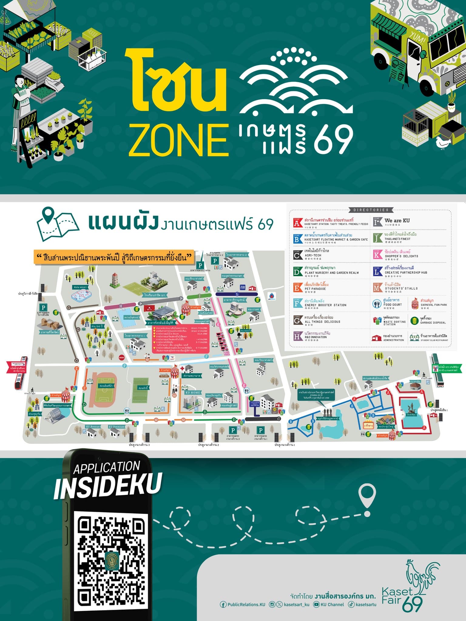 แผนผังงานเกษตรแฟร์ 2569