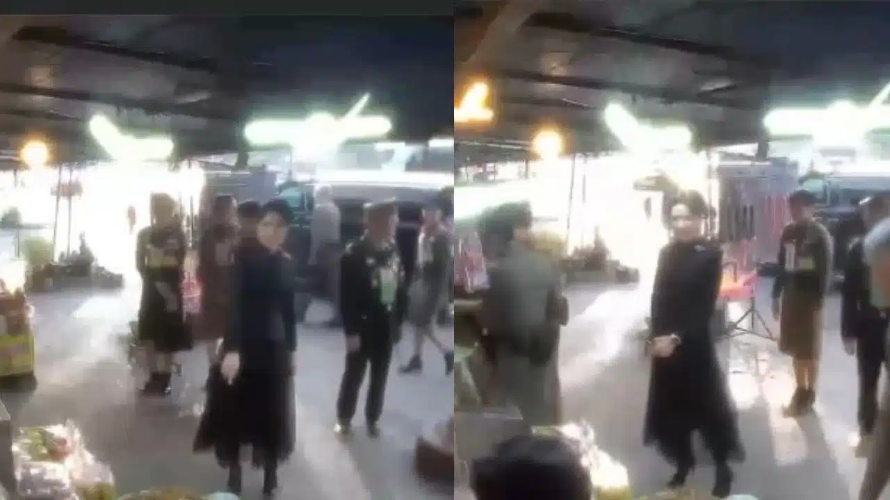 เจ้าคุณพระสินีนาถ ซื้อของร้านค้าริมถนนในปากช่องอย่างเป็นกันเอง