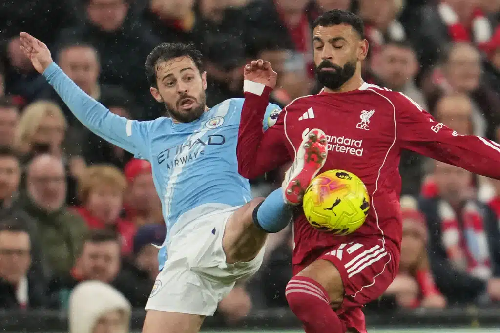 โมฮาเหม็ด ซาลาห์ ได้คะแนน 5 จาก 10 คะแนนเต็มนัดแพ้แมน ซิตี้ 1-2