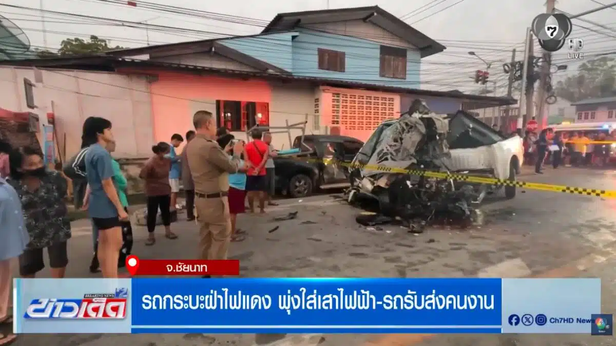 5 Perish as Speeding Pickup Ignites Chain-Reaction Collision