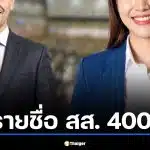 เช็กรายชื่อ สส. 400 เขต หลัง กกต.รับรองผลเลือกตั้ง 2569