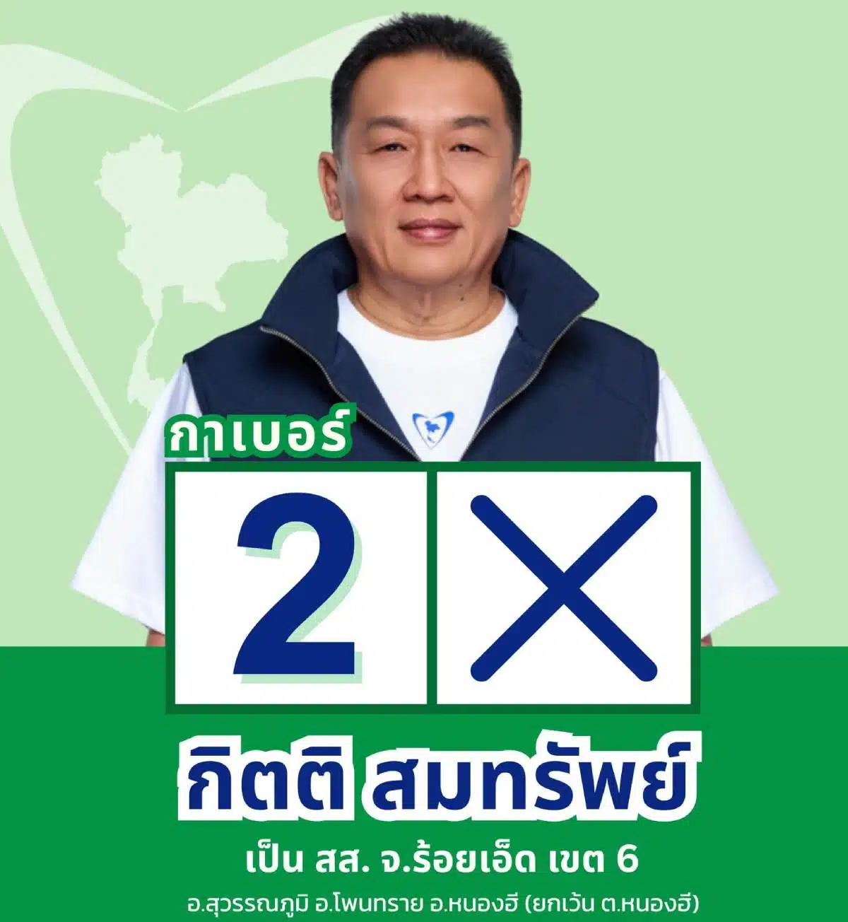 กิตติ สมทรัพย์ - ร้อยเอ็ด เขต 6
