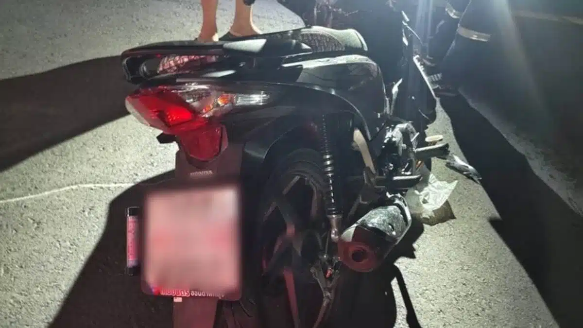 วัว อุบัติเหตุ และของกลาง: พบยาบ้า 400 เม็ดในตัวคนขี่รถที่หมดสติ