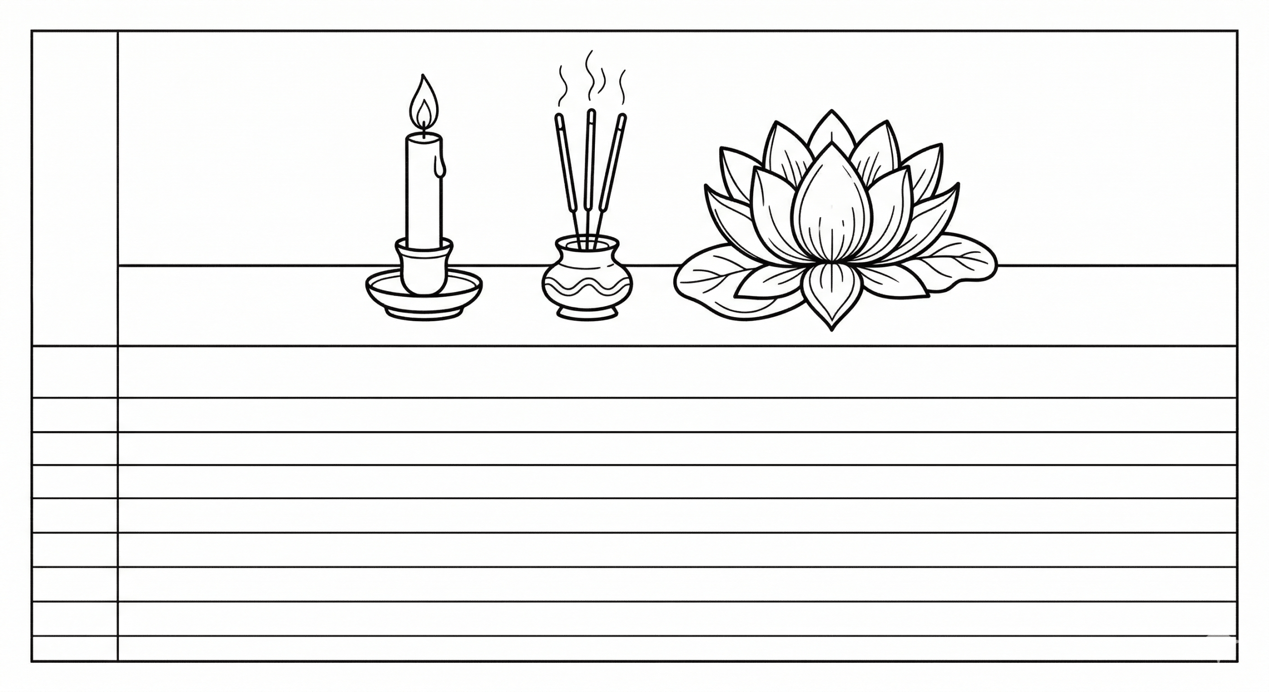 คำสั่ง (Prompt) สำหรับสร้างโครงร่างใบงาน วันมาฆบูชา