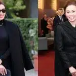 ทรงพระสิริโฉม พระราชินี ฉลองพระองค์เซ็ตสูทผ้าไหมไทยสีดำเรียบหรู เสด็จฯ เยือนอิตาลี