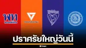 รวมพิกัด เวทีปราศรัยใหญ่ โค้งสุดท้าย 4 พรรคการเมือง ก่อนเลือกตั้ง 8 ก.พ.นี้