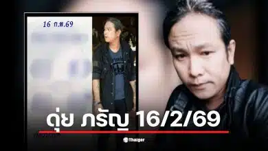 เลขเด็ด ดุ่ย ภรัญ งวด 16/2/69 ปล่อยเน้นๆ