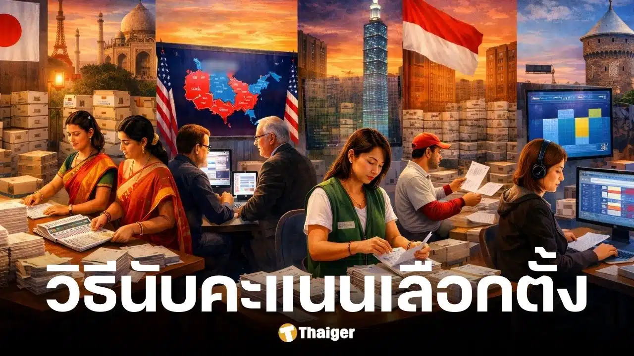 ส่องวิธีนับคะแนน 6 ประเทศ