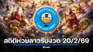 หวยลาว สลากพัฒนาตรงวันไหว้เทพเจ้าจีน 20 กุมภาพันธ์ 2569 พบสถิติออกตรงงวดเพียง 2 ครั้งในรอบหลายปี พร้อมย้ำเตือนการเสี่ยงโชคมีความตื่นเต้นแต่ควรลงทุนอย่างมีสติ
