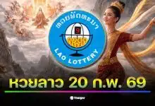 ผลหวยลาว งวดวันที่ 20 กุมภาพันธ์ 2569