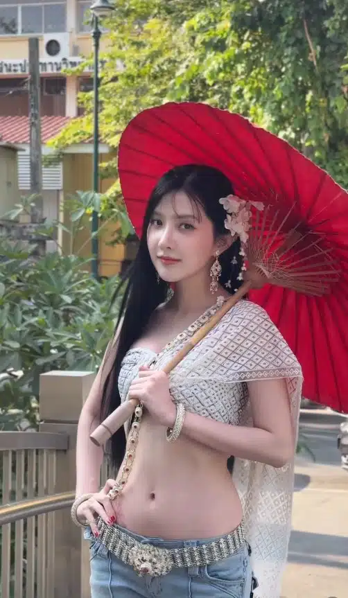 เบียร์ เดอะวอยซ์ ห่มสไบใส่ยีนส์-2